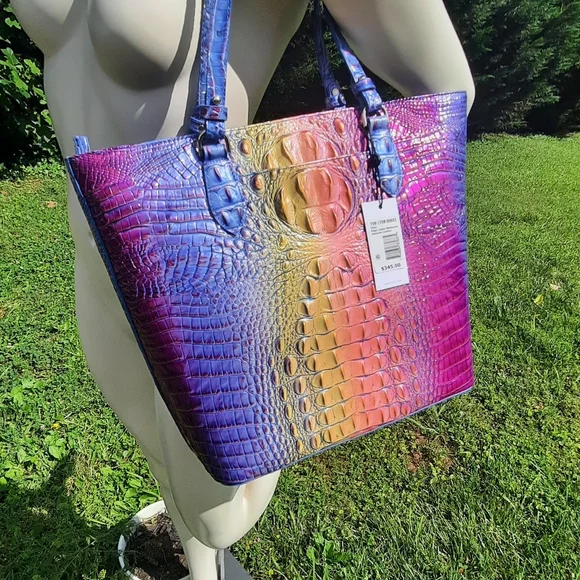 NWT Brahmin Ellen tote magic ombre